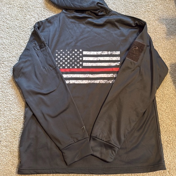 Men’s red line sweatshirt - Picture 1 of 2